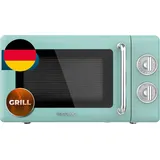 Cecotec Mikrowelle Mit Grill Proclean 3110 Retro Green Mechanische, 700 W in 6 S