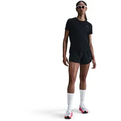 Nike Damen Tempo Short Sleeve schwarz