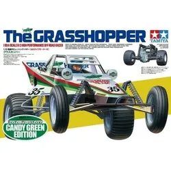 TAMIYA 300047348 1:10 RC The Grasshopper 2005 Candy Green