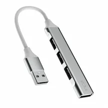 inca IUSB-4TUX USB 2.0 Type-A 5000 Mbit/s Silber, Weiß