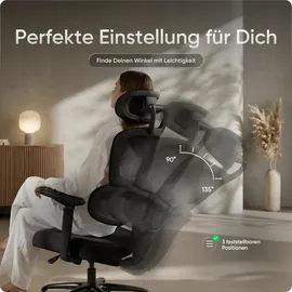 deskspace Move Pro Drehstuhl Schwarz