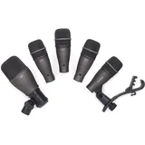 Samson DK705 / 5-teiliges Drum Mikrofon Kit, Schwarz