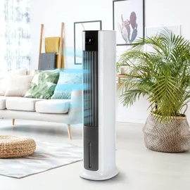 DOMO DO157A 27 cm Standventilator Schwarz/Weiß