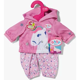 BABY BORN Puppenkleidung Einhorn Outfit Rosa (43 cm)