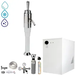 BieTal® Tafelwassergerät BieTal BT-30U Kühlung Schanksäule Joystick Filter 6Kg CO2