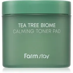 Farmstay Tea Tree Biome tonisierende Pads zur Beruhigung der Haut 140 ml