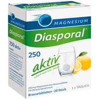 Diasporal Magnesium 250 aktiv Brausetabletten 20 St.