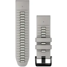 Garmin Quickfit-armbänder, Silikon nebelgrau/moosgrün/schwarz 26 mm