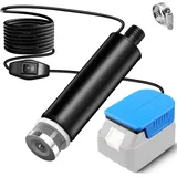 EID Akku Toil/Water Pump Sump Pump Kompatibel mit Makita 18V Batterie, 120W 12V Wasser Transferpumpe, Öl Saugpumpe, Ölpistole,Electric Utility Pump for Garden, Hot Tub, Tank, Pool, Ponds, Aquariums