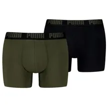 Puma MEN Everyday BASIC BOXERS 2P FOREST Night Tonal, M