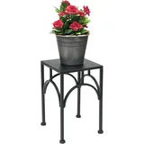 DanDiBo Ambiente Blumenhocker 28 x 28 cm Schwarz