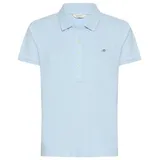 GANT Poloshurt in Hellblau - M