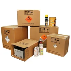 120 Stück Gefahrgutkarton 360 x 260 x 300 mm mit UN-Kennzeichnung 4G Verpackung