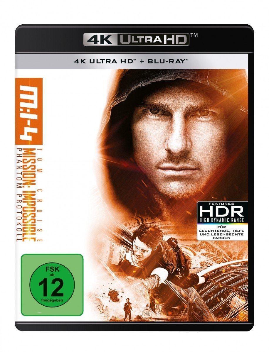 Mission: Impossible - 4 - Phantom Protokoll 4K Ultra-HD [Blu-ray] (Neu differenzbesteuert)