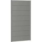 Biohort Sichtschutz, Grau, Metall, 96x182x4.4 cm, Sonnen- & Sichtschutz, Sichtschutz Garten,