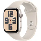 Apple Watch SE GPS 44 mm Aluminiumgehäuse polarstern, Sportarmband polarstern M/L