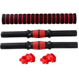 VVSUN Kurzhantelstangen verstellbar Hantel Gewichte Set Langhantel Heben – 2 x 40 cm Stangen und 1 x 40 cm Verbindungsstangen für Fitnessstudio Zuhause