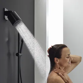 Hansgrohe Pulsify S Kopfbrause 105 1jet EcoSmart+ Mattschwarz