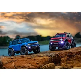 TRAXXAS RC-Auto Ford Bronco 4x4 1:18 RTR rot, silber