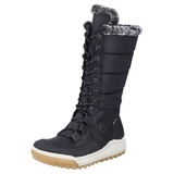 Rieker Winterstiefel, mit Fellimitat-Besatz am Schaftrand, Gr. 37, schwarz, , 26417138-37