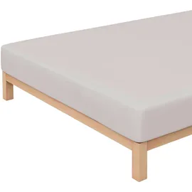 schlafgut Pure Baumwolle 140 x 200 - 160 x 220 cm grey light