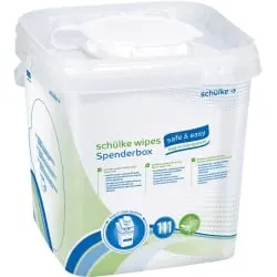 Schülke wipes safe&easy Spenderbox/ Spendereimer 119542 , 1 Spenderbox, unbefüllt 