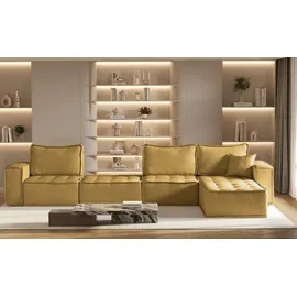 Kaiser Bohoo modulare Ecke XL Gelb Rechts