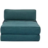 Miliboo Schlafsessel, Blau, Textil, 82x52x72.5 cm, Wohnzimmer, Sessel, Schlafsessel