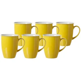 Ritzenhoff & Breker Doppio Kaffeebecher 0,32 l Gelb 6 St.