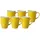 Ritzenhoff & Breker Doppio Kaffeebecher 0,32 l Gelb 6 St.