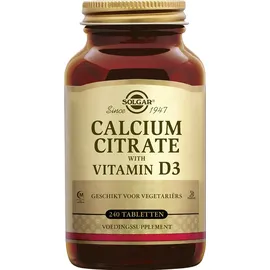 Solgar Calciumcitrat mit Vitamin D3 Tabletten 240 St.
