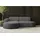 kaiser möbel Ecksofa, Sofa L form, Couch L form MODENA L STUDIO stoff Neve Dunkelgrau Links