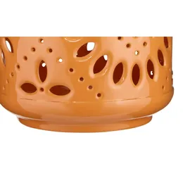 Boltze Windlicht Festival 20 cm orange