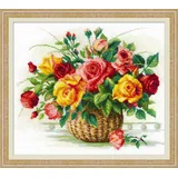 Riolis Korb mit Rosen, Zählmuster