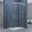 SoGood 100x120x195cm chrom Eck-Duschkabine inkl Easy-Clean-Beschichtung Einstieg links/rechts