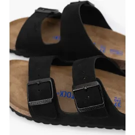 Birkenstock Arizona Weichbettung Veloursleder schwarz 36