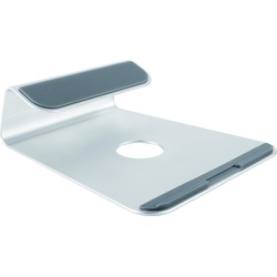 LogiLink Notebook-Aluminiumständer 11-15″, max. 5kg, Notebook Ständer, Silber