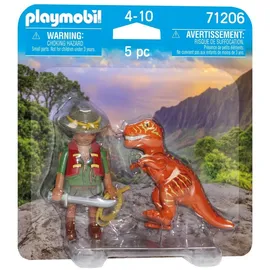 Playmobil Dinos Abenteurer mit T-Rex 71206
