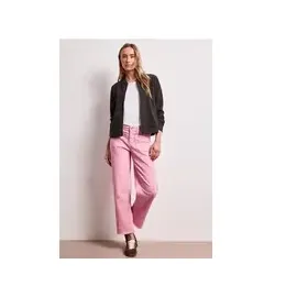 STREET ONE Blouson mit Zipper und Struktur Braun 34