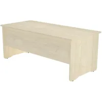 Rocada Schreibtisch Work BxTxH 180x80x72cm melaminbeschichtet buche