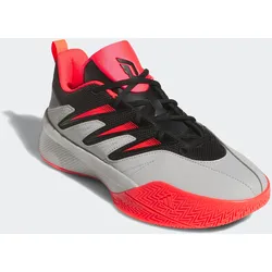Basketballschuh ADIDAS PERFORMANCE "DAME CERTIFIED 3", Gr. 43, core schwarz, lucid rot, grau two, Synthetik, Textil, sportlich, Schuhe