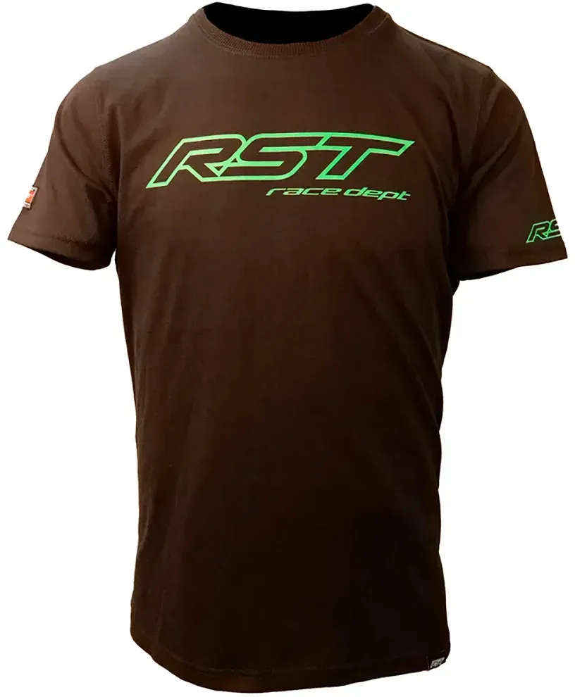 Rst Race Dept Logo Kurzarm-t-shirt - Fluo Green - XS