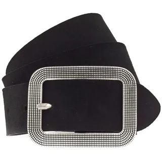 Vanzetti Damengürtel Leder schwarz 100 cm
