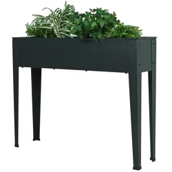 Hochbeet Garten Pflanzbeet Beet Beetkasten Pflanzkasten Blumenkasten Metall