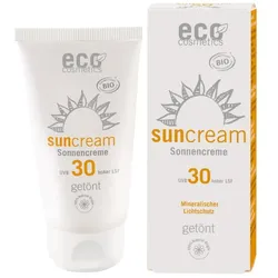 Eco Cosmetics Sonnencreme LSF30 getönt