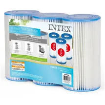 Intex Modell A Filterkartusche blau-weiß 0,06 m x 0,32 m