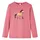vidaXL Kinder Langarmshirt mit Pferd Langarm T-Shirt Jungen Kindershirt Altrosa 116 - 116