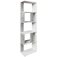 Vicco Raumteiler 45 x 24 x 163 cm Grau/Weiß