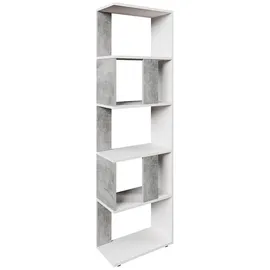 Vicco Raumteiler 45 x 24 x 163 cm Grau/Weiß