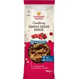 Hammermühle Simply Seeds Kekse Cranberry bio